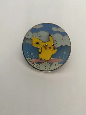 £4.40 • Buy Pokemon TCG Pikachu Flying & Surfing Celebrations Enamel Pin Badge!