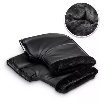 Hand Warmer Motorcycle Gloves Winter Muffs Handlebar Cover Mitt Warm Waterproof • $13.29