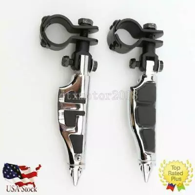 1  1-1/4  Foot Pegs Rest Clamps For Suzuki Boulevard C50 C90 C109R M50 M90 M109R • $61.29