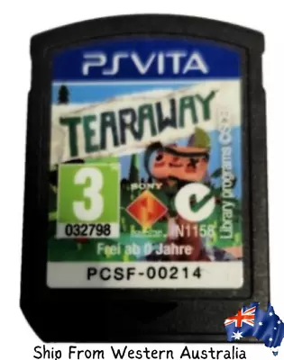 Tearaway - PlayStation Vita - PsVita -  Game Only - No Case - Sony Portable Game • $5