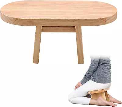 Meditation Bench. Meditation Stool Stable Design. Seiza Prayer Bench. Wooden Han • $59.99