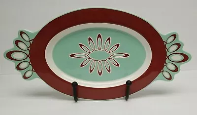 Gorham Merry Go Round Platter Polly Put The Kettle On Tray Plate 16.25 X 8 Oval • $8.50