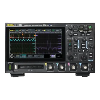 RIGOL DHO924 4-Ch Digital Oscilloscope 250 MHz 1.25 GSa/s 12 Bit A/D Converter • $868.49