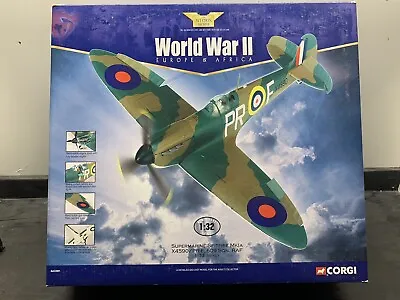 £152.11 • Buy Corgi 1/32 Spitfire Mk1A 609 SQN RAF Diecast AA33901