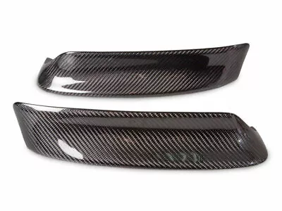 For BMW E46 M3 CSL LOOK REAL CARBON FIBER FRONT BUMPER SPLITTER SPOILER • $190.89