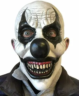 $18.99 • Buy Scary Halloween Crazy Clown Mask Latex Bald Head Costume Party Halloween Props