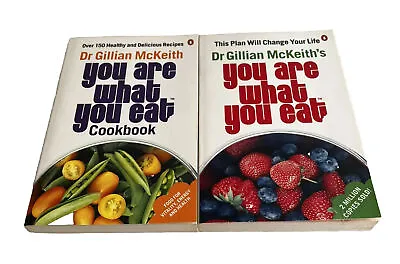 NEW You Are What You Eat & Cookbook 2 Books Unread Food Health Nutrition Recipes • £7.99