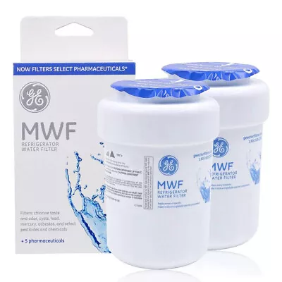 MWF Smart Water Filter Refrigerator Replacement For GE Refrigerators 2 Pack • $19.88