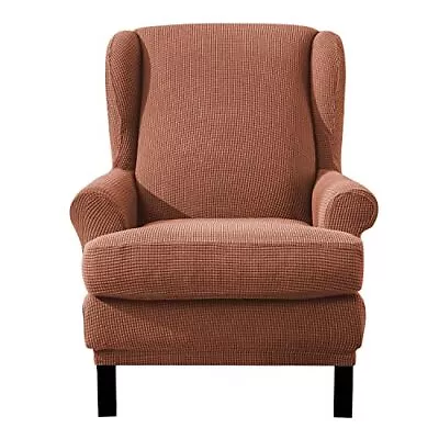 Ebeta Stretch Wingback Chair Sofa Slipcover 2-Piece Stretch Sofa Cover Furnit... • $44.01