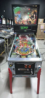 Elvira’s Scared Stiff Pinball Machine By Bally 1996 LEDs ColorDMD Autographed • $10299
