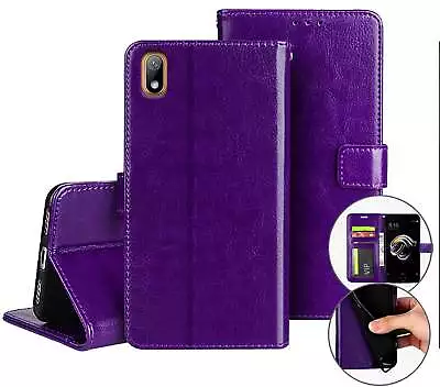 Huawei Y5 2019 Fine Leather Wallet Case Id Cash Compartment • $7.50