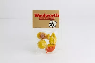 Vintage Woolworth Fruit Refrigerator Magnets New Old Stock NOS Hong Kong • $9.99