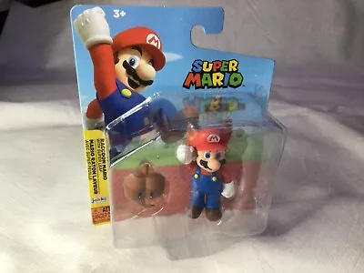 Raccoon Mario W/ Super Leaf -2.5  Nintendo Figure - Jakks Pacific 2021 BRAND NEW • $9