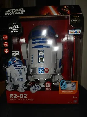 STAR WARS The Force Awakens - R2-D2 Interactive Robotic Droid - New In Box • $179.99