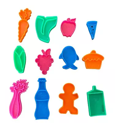 Vintage 1970s Mattel Tuff Stuff Plastic Play Food Lot Grocery Toys Fruit Veggies • $19.79