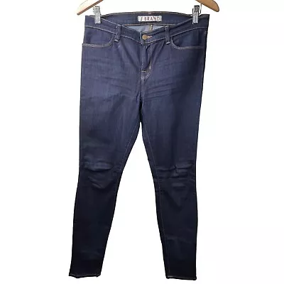 J Brand High Waist Super Skinny Jeans In Starless Cotton Blend Women's 29 • $19.94