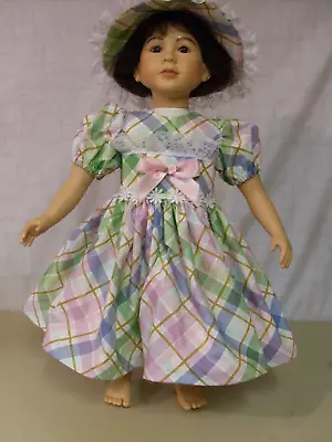 My Twinn Lovely Summer Doll Dress Panties & Sun Hat New & Handmade-no Doll • $26.99