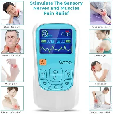 £28.99 • Buy OSITO TENS & EMS Machine Physiotherapy Promoting Blood Circulation Pain Relief