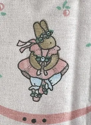 Daisy Kingdom Ballerina Bunny Fabric Panel 1990 To Be Sewn • $29.90