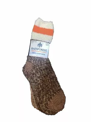 Rainforest Mens Cozy Socks 3 Pack Shoe Size 6-12 • $11
