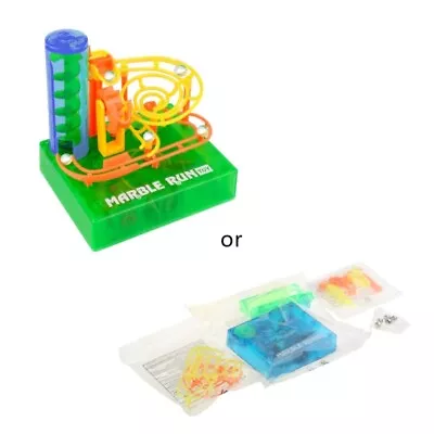 DIY Electric Maze Track Marble Race Run Blocks Inserted Building Blocks For • $14.85