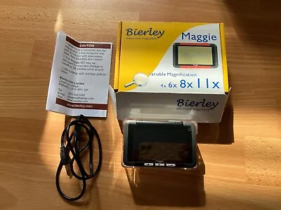 £40 • Buy Brierley Electronic Magnifier. Maggie. With Stand.