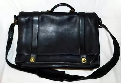 Vintage Coach Leather Briefcase #K4C-5274 - Laptop Messenger Bag - Nice! • $80.87