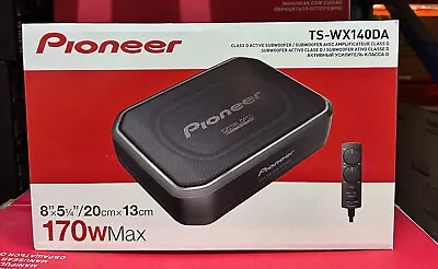 PIONEER Under-Seat Car/Van Sub Bass TS-WX140DA Active Subwoofer Remote Control • £169.09