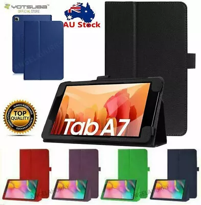 Samsung Galaxy Tab A7 10.4  (2020) SM-T500 T505 Smart Leather Case Cover 2020 • $12.93