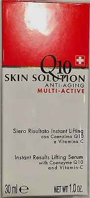  Q10 Skin Solution Anti-Aging Multi-Active Instant Results Lifting Serum 1.0 Oz • $3.99