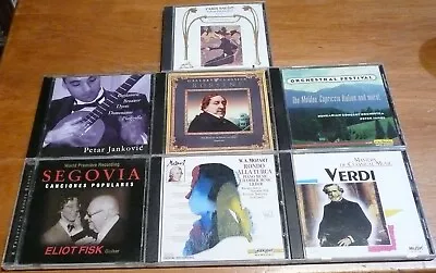 Seven Classical CD'S -  Mozart - Verdi- And More     CD • $9.99