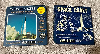 Sawyer's 1954 B581 Tom Corbett Space Cadet  View-master & Moon Rockets B656 Lot • $25