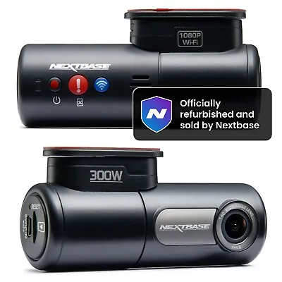 Nextbase 300W Mini Dash Cam Full 1080p/30fps HD Front View 140° 6G Lens • £49.99