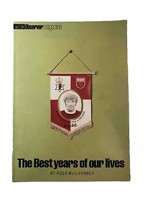 The Observer Magazine George Best Article Manchester FC • £4.95