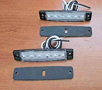 2 Super Bright BBT 12 Volt Waterproof White LED Reverse/Back-Up Lights  • $13.95