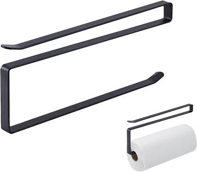 Portarotolo Carta Da Cucina In Acciaio Inox - Autoadesivo O Con Viti, 28 Cm - Foto 8