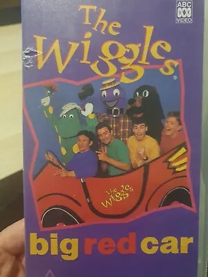The Wiggles Big Red Car VHS Tape 1995 Original Cast ABC Kids • $5