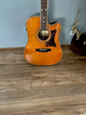 Epiphone Masterbilt DR-500MCE Acoustic Electric Guitar Electric Tuning • $300