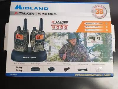 Midland X-Talker (T75VP5D) - Two Way X-talker Radio Set....NEW!! • $79.99