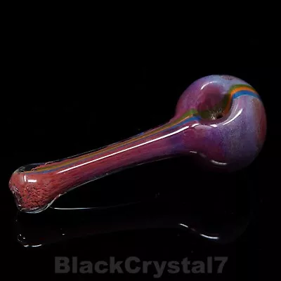 4 Inch Handmade Mini Pocket Straight Purple Tobacco Smoking Bowl Glass Pipes • $11.99