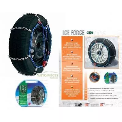 Pair(2) CAR SNOW CHAINS 13  14  15  125/80-15 135/80-15 165/60-15 TRX 170/65-340 • $21.50