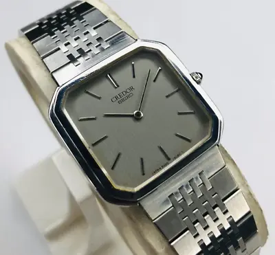 Vintage Seiko Credor Slim Square 6020-5070 Quartz Men's Watch • $299