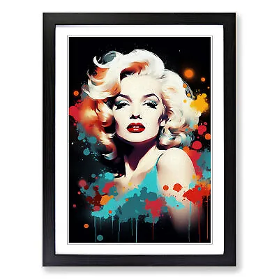 Marilyn Monroe Modern Wall Art Print Framed Canvas Picture Poster Decor • £14.95