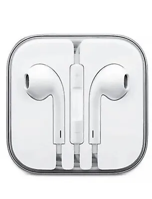 Earphones For Apple IPhones IPad Headphones Handsfree With Mic 3.5MM GENERIC • £4.99