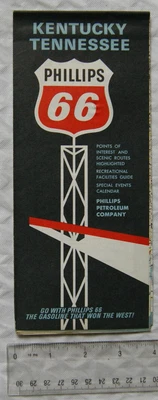 £2.50 • Buy 1966 Phillips 66 Kentucky Tennessee