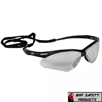 Kleenguard Nemesis Safety Glasses Indoor/outdoor Lens Black 25685 Z87+ (1 Pair) • $8.75