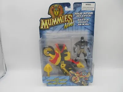 Vintage Mummies Alive Nile-Ator Jet Cycle W/ Ja-kal Figure NIP! [Kenner 1997] • $42.49