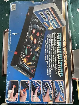 Boxed Grandstand Pinball Wizard Machine - Vintage 1980's - Faulty/Untested • £16