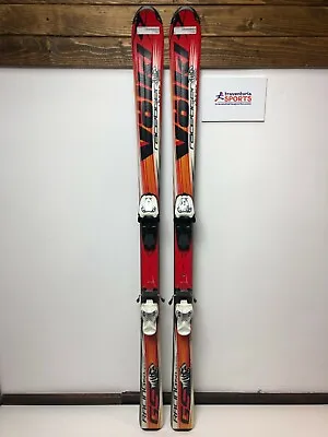  Völkl Racetiger GS R JR 150 Cm Ski + Marker 7 Bindings Winter Sport Snow Fun • $83.99