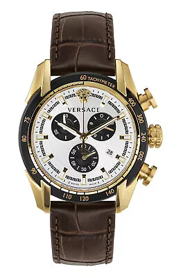 Versace Men's VE2I00221 V-Ray 44mm Quartz Watch • $329.99